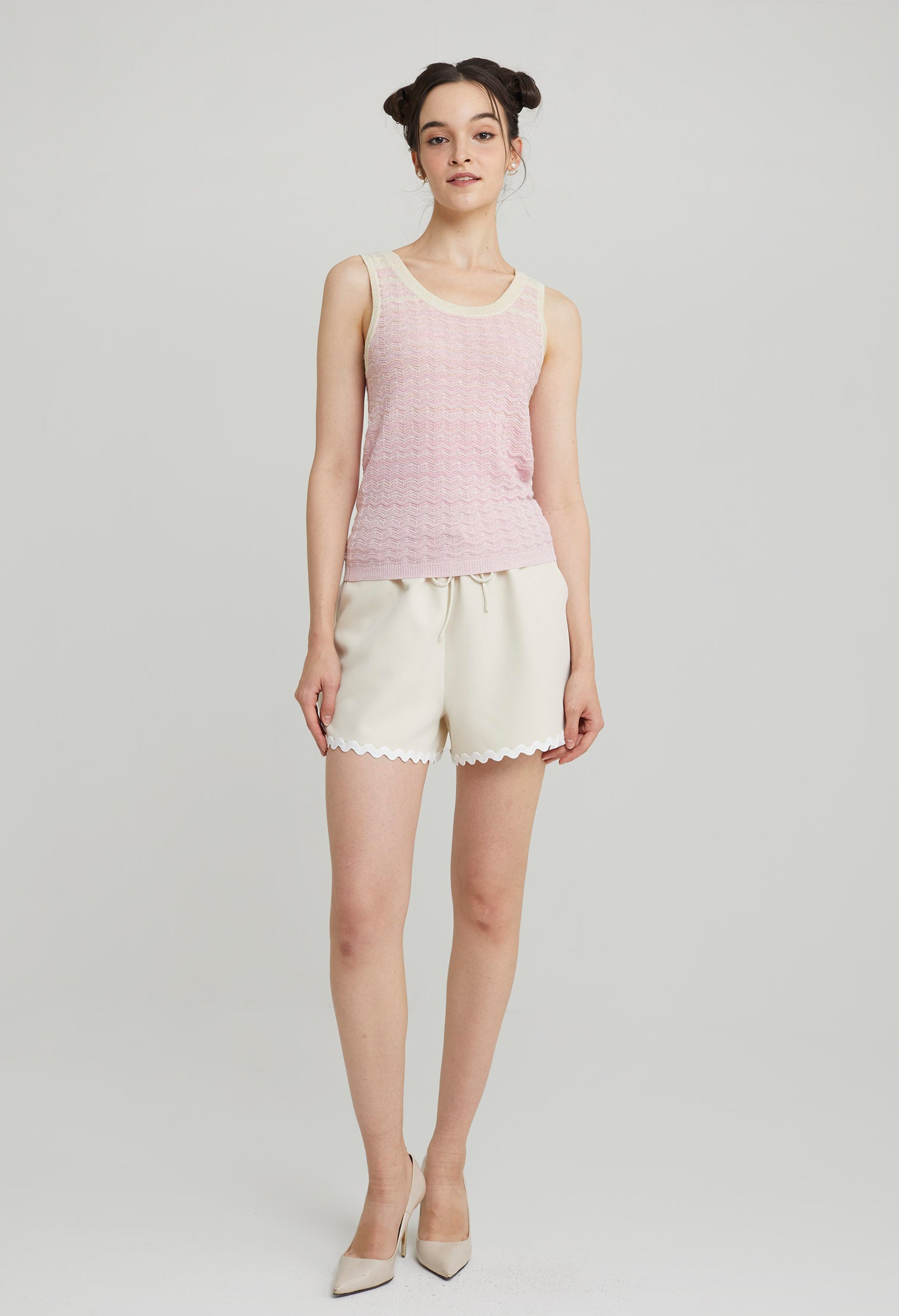 Sweet Knitted Sleeveless Top