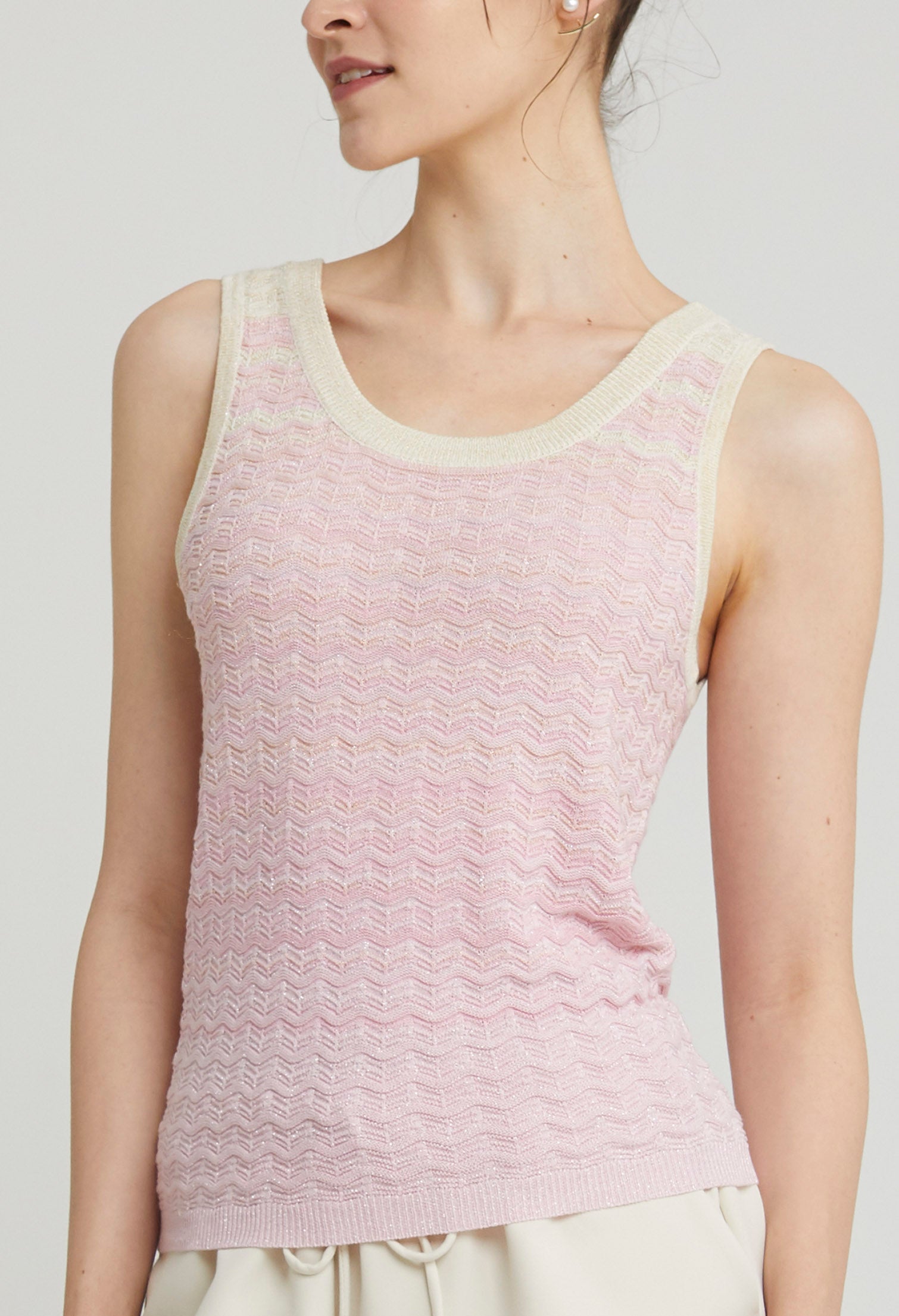 Sweet Knitted Sleeveless Top