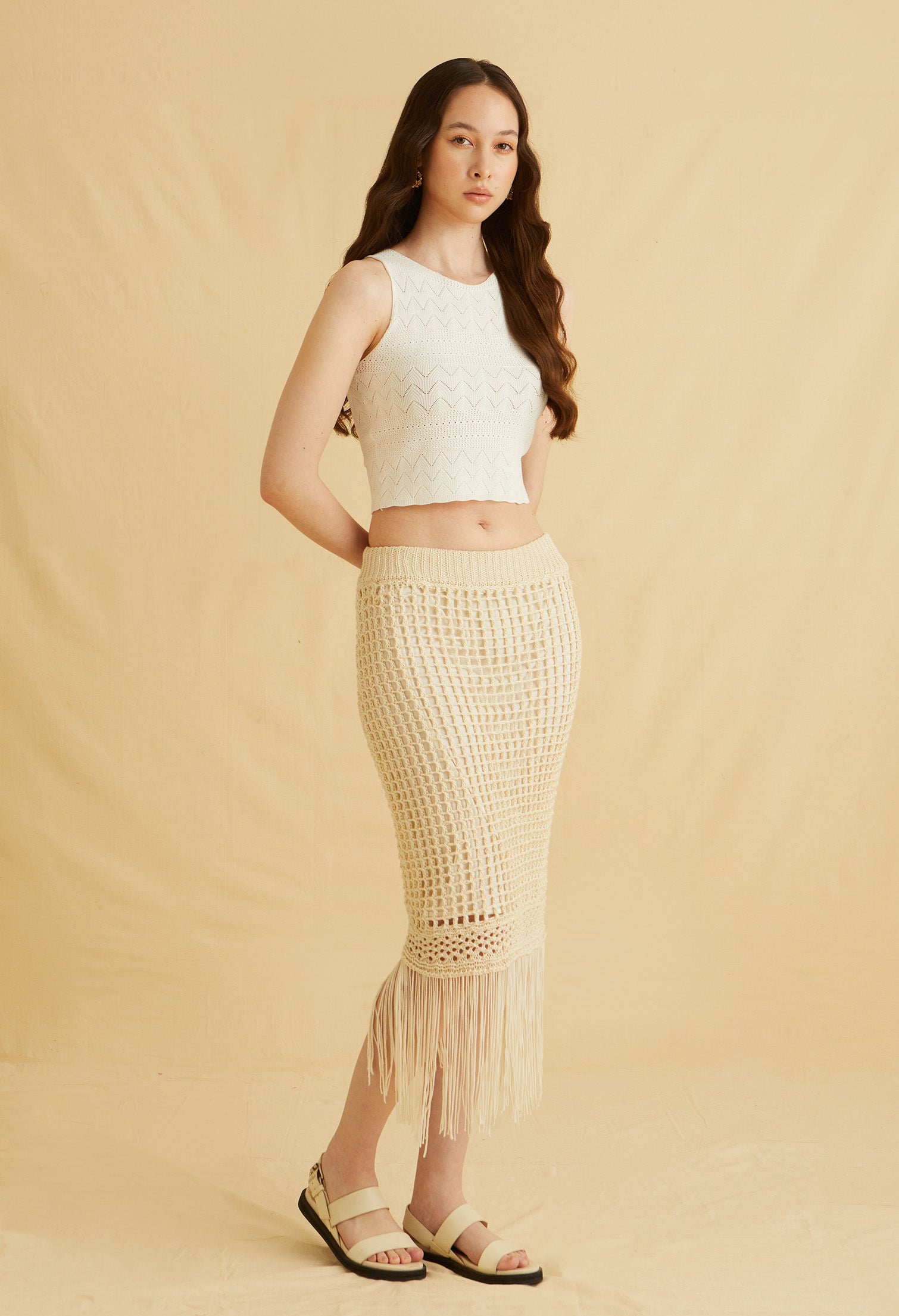 Salina Cotta Sleeveless Top