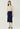Buttons Ribbed Knitted Midi Skirt