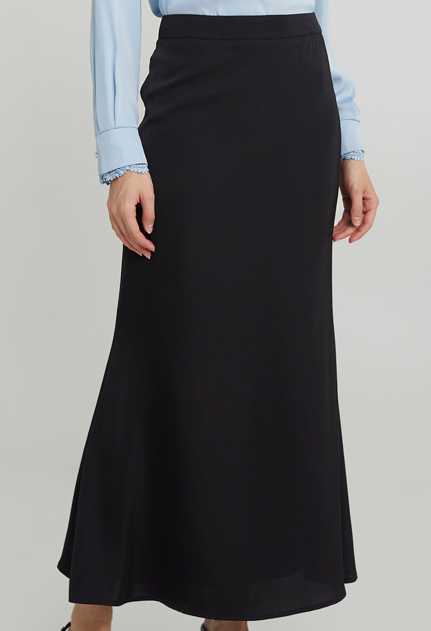 Satin Maxi Skirt