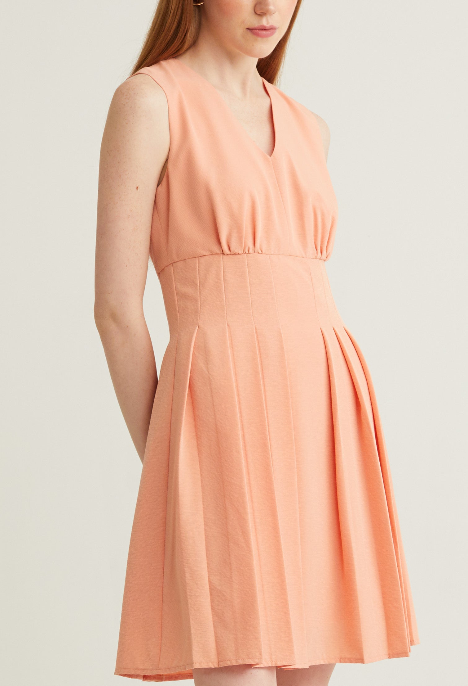 Formal Cinched Waist A-Line Dress