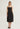 Squared Neck Pleated Midi Dress