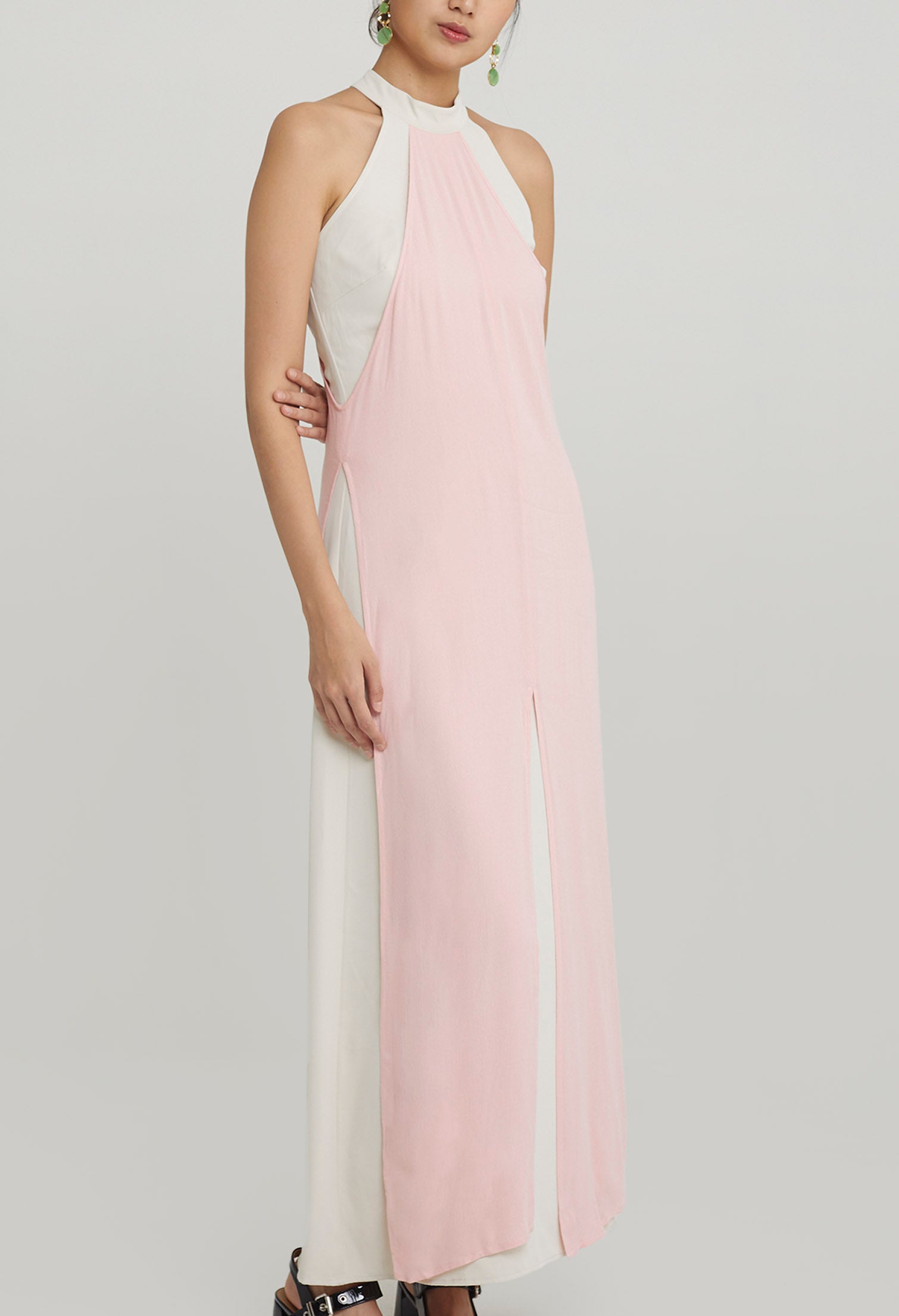 Lotus Bloom Maxi Dress