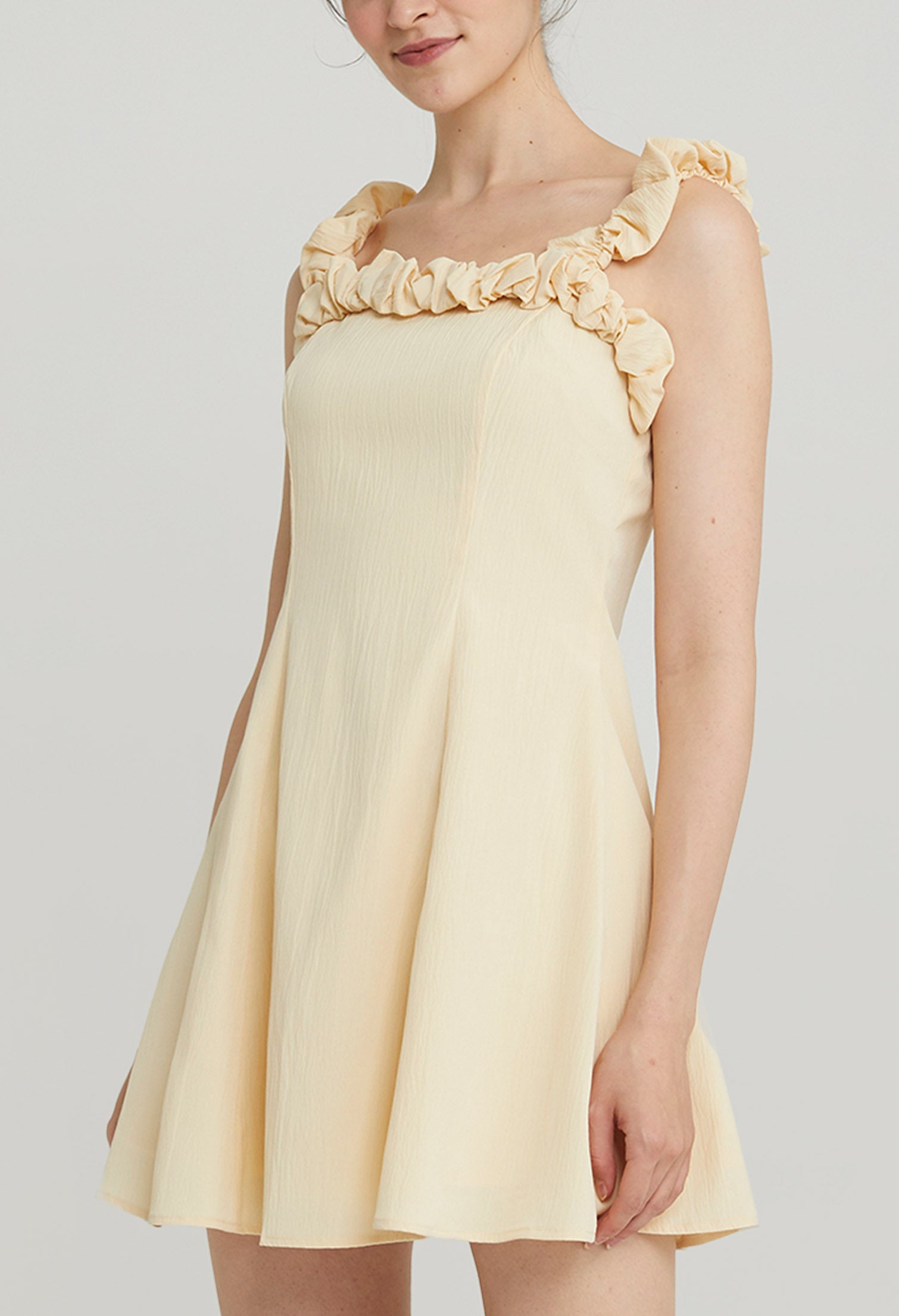 Sunnydew Ruffled Dress