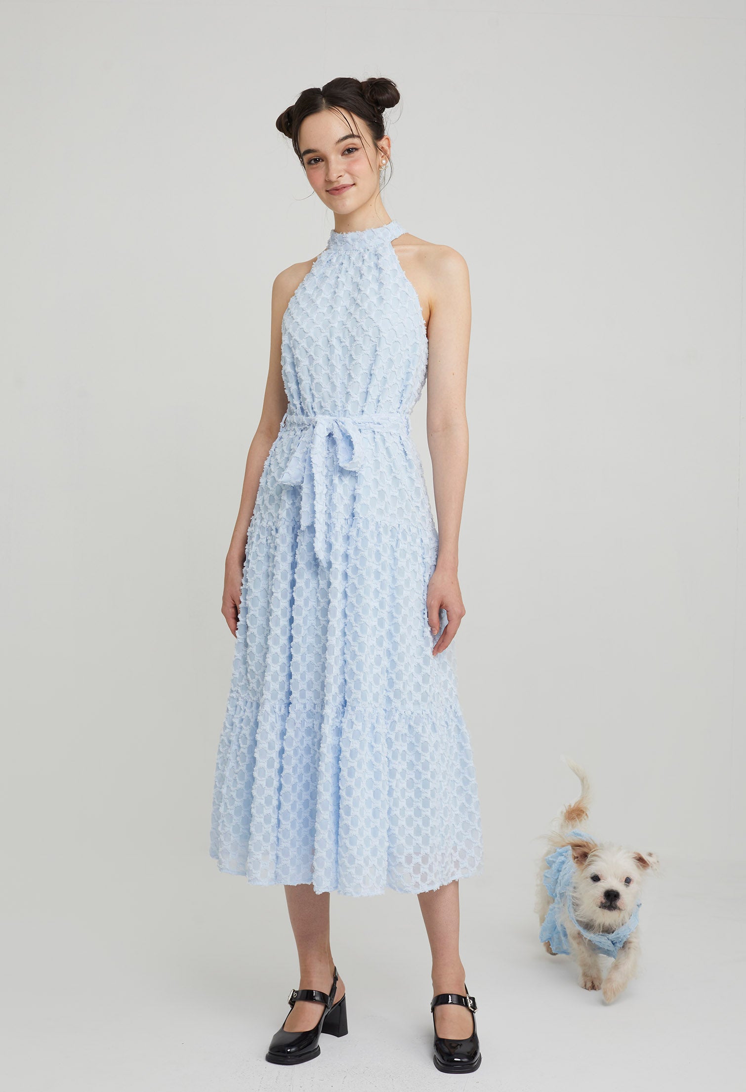 Quinn Organza Midi Dress