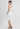 Draped 3D Petals Applique Satin Midi Dress