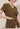 Inverted-V Tailored Waist Short Sleeve Blouse