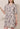 Split-Neck Midi Sleeve Mini Dress