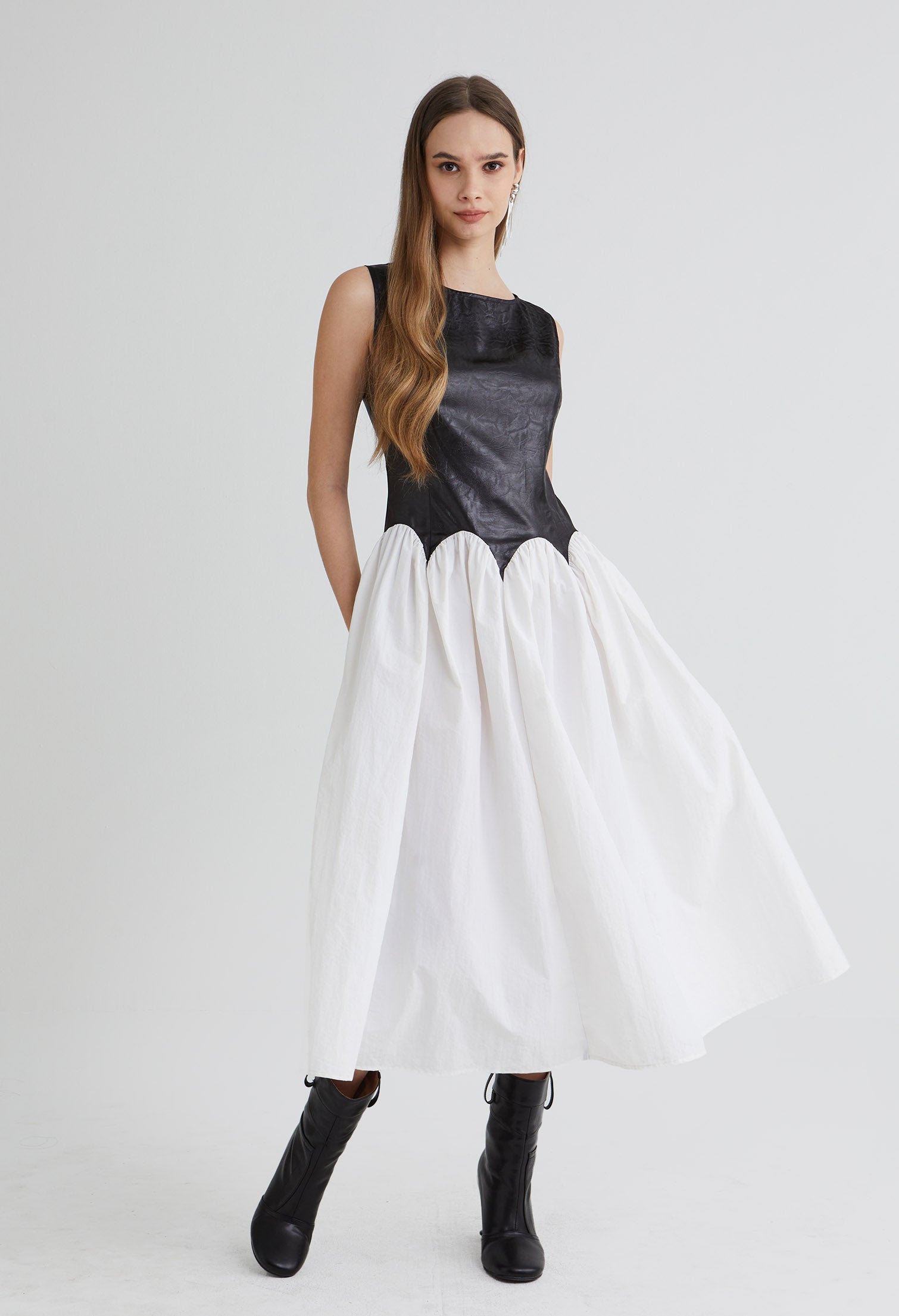 Seraphine Ruffle Midi Dress