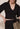 Pleated Surplice Faux Wrap Crop Top