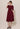 Inverted Pleat Sweetheart Midi Dress