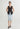 Double Buttoned V-Neck Ruched Vest