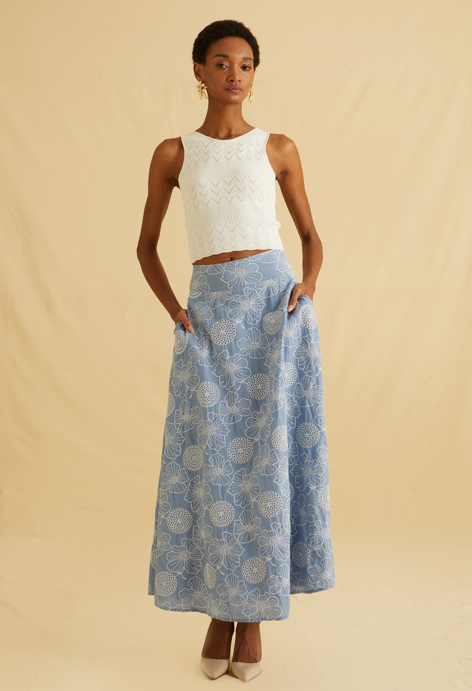 Fioretta Muse Maxi Skirt