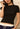 Slim-Fit Mock Neck Bodycon T-Shirt
