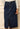 High-Rise Front Slit Denim Midi Skirt