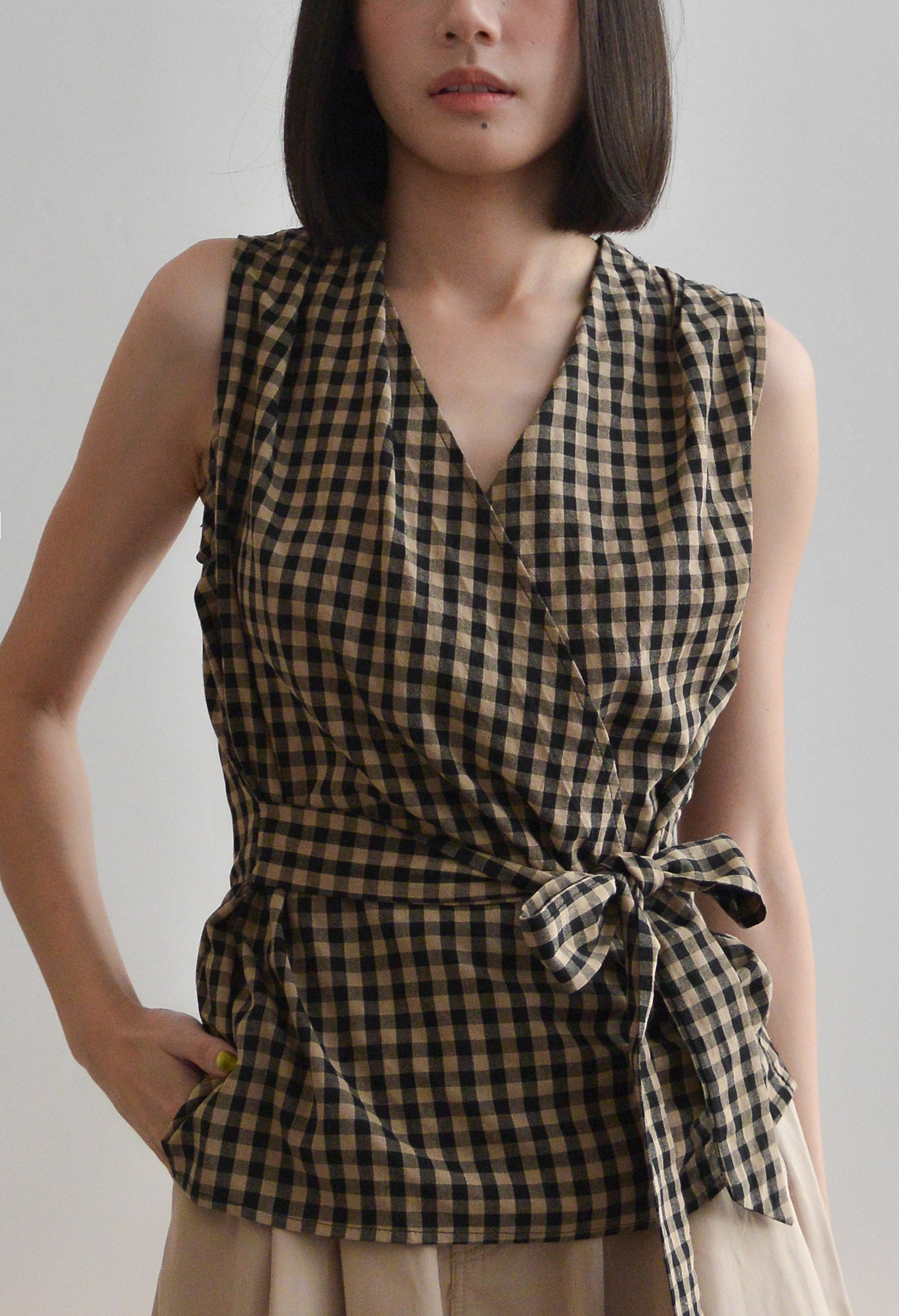 Sweet Gingham Two-piece