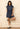 Pearl Embellished Ruffle Sleeve Denim Set