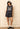 Scalloped Lace Two-Piece Embroidered Denim Set
