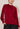 Gathered Mock Neck Satin Blouse